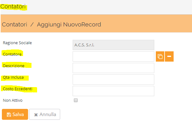 contatori nuovi