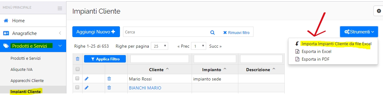 strumenti immagine