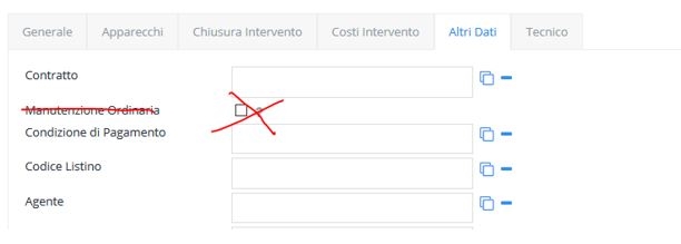 vecchia manutenzione